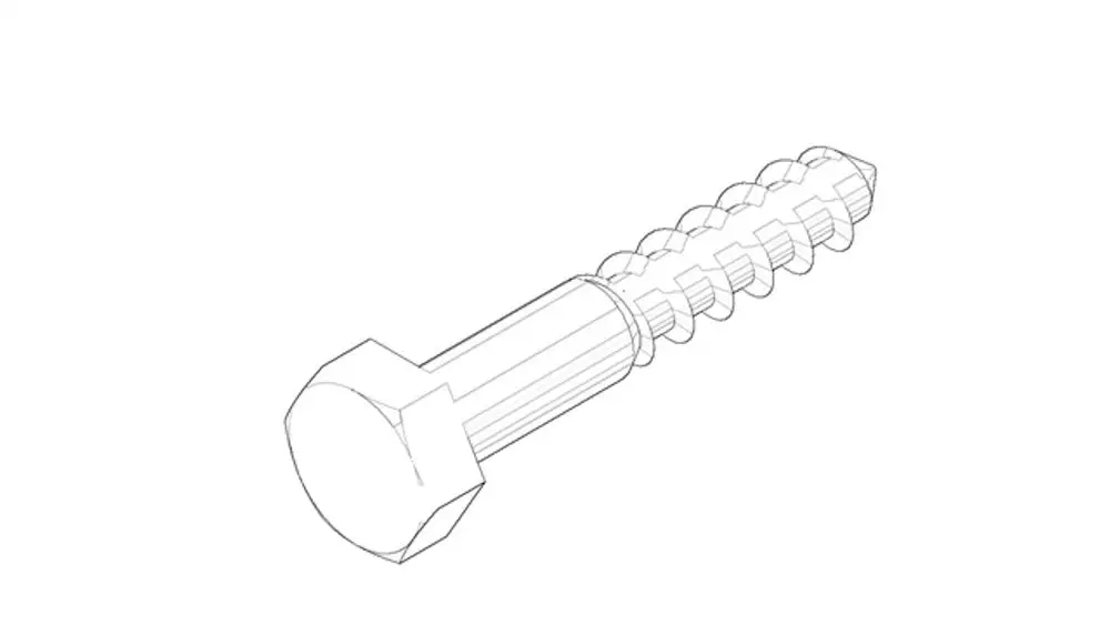 DORNBRACHT Befestigung ERSATZTEILE 093031015 6 x 35 mm, 09303101590 Galeriebild 1